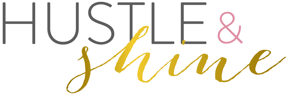 Hustle and Shine Logo